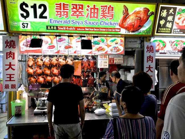 hawker stands