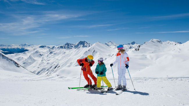 Austria ski slope