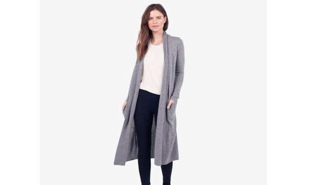 The Reset cashmere duster