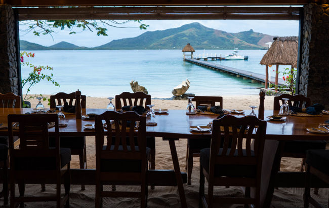 Turtle Island dining view