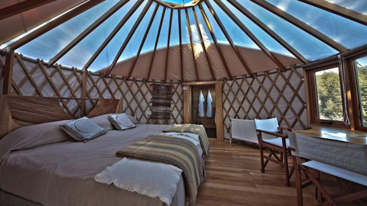 deluxe yurt