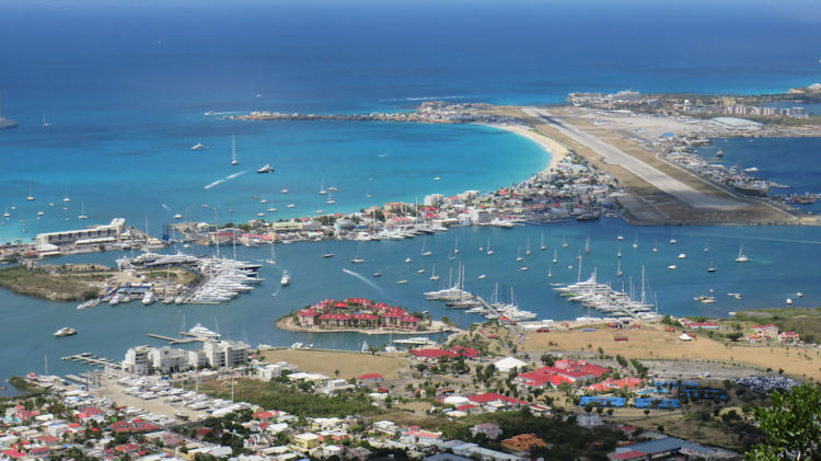 St. Maarten view