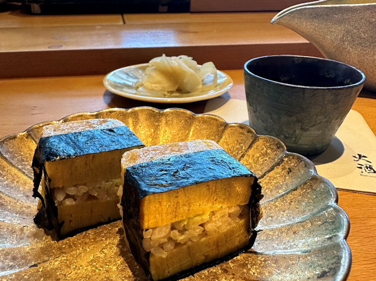 Sushi Tatsugoro – tamago