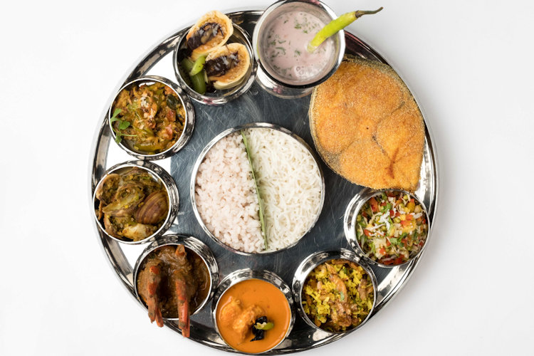 seafood thali