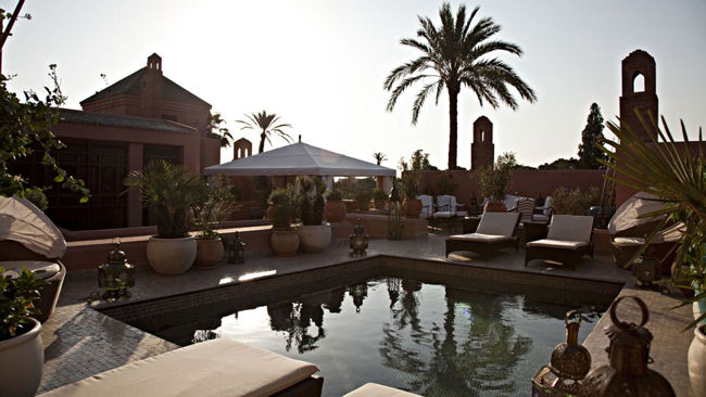 Royal Mansour outdoor pool