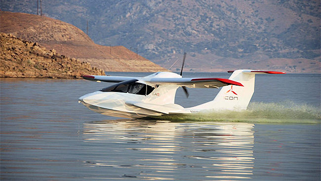 ICON Aircraft A5 Amphibious Sport Plane
