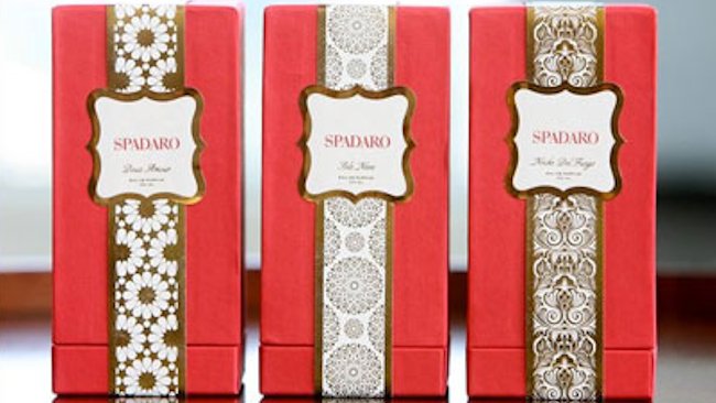 Spadaro fragrances luxury boxes