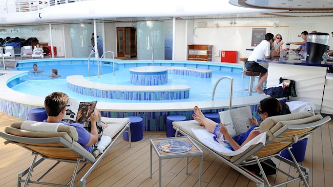 Disney Cruise adults-only pools