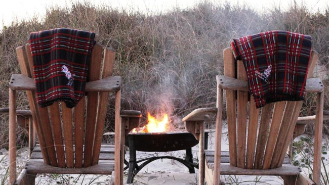 The Ritz-Carlton, Amelia Island bonfire by dunes