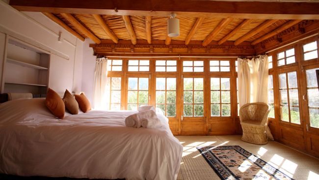 Shakti Ladakh Taru Village House bedroom