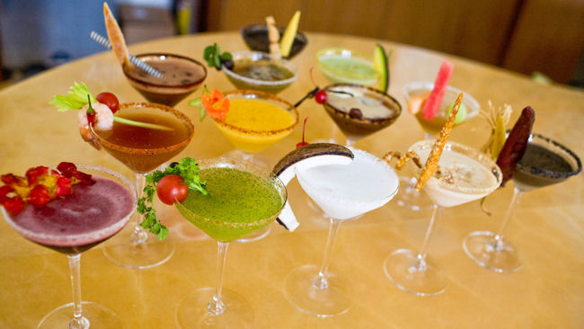Margarita Menu