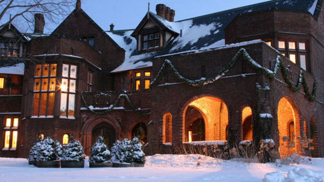 Blantyre exterior in winter
