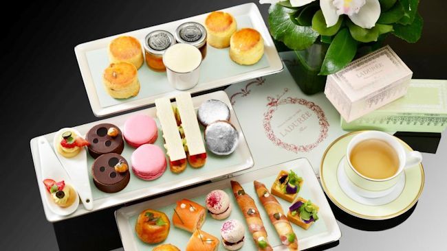 LadurÃ©e Afternoon Tea At The Landmark Mandarin Oriental, Hong Kong 