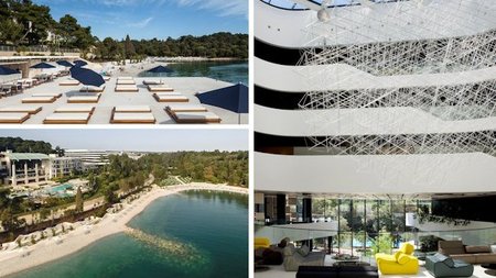 Croatia's New Coastline Hotel Lone Opens Beach Club