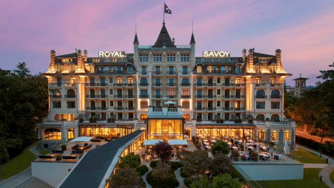 Lausanne's Hotel Royal Savoy Officially Re-opens