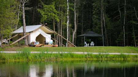 Whispering Springs Wilderness Retreat, New Glamping Destination near Toronto