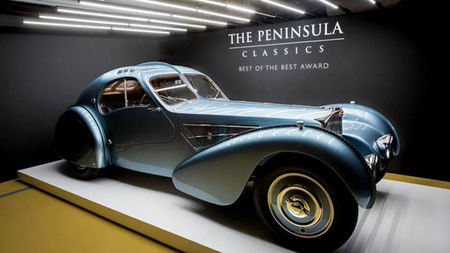 Bugatti Wins The Peninsula Classics Best of the Best Award
