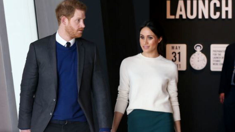 Prince Harry and Meghan Markle Visit Titanic Belfast