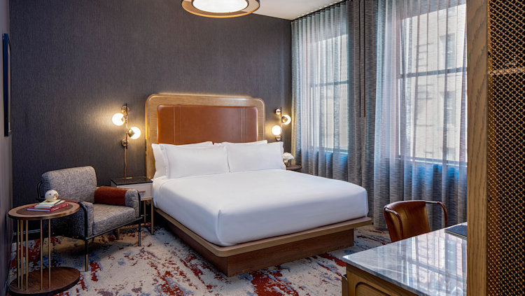 High-design and Industrial-chic in Pittsburgh's Iconic Beaux-Arts 'Industrialist Hotel'