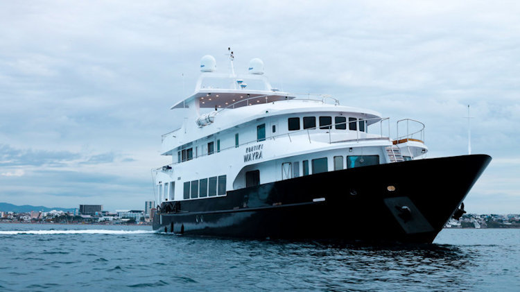 Superyacht Luxury Cruising Along Coastal Ecuador