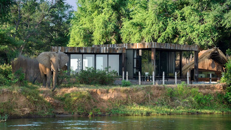 Avant-garde, Elegant and Sophisticated: A Safari at Lolebezi on the Lower Zambezi in Africa