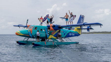 Hang Ten in Champions Territory: Surfing at Four Seasons Resort Kuda Huraa