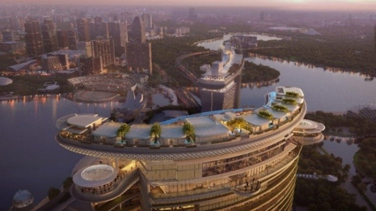 Las Vegas Sands breaks ground on USD $8 billion Singapore landmark