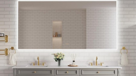 Why is an 84 Inch Mirror Good for Large Bathroom Renovation? Visual Tips