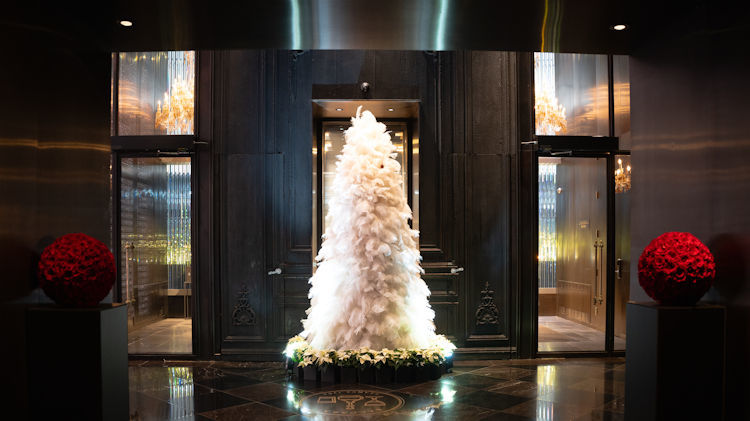 Festive Offerings and Spirited Celebrations at Baccarat Hotel New York Makes the Holiday Season Sparkle Even Brighter