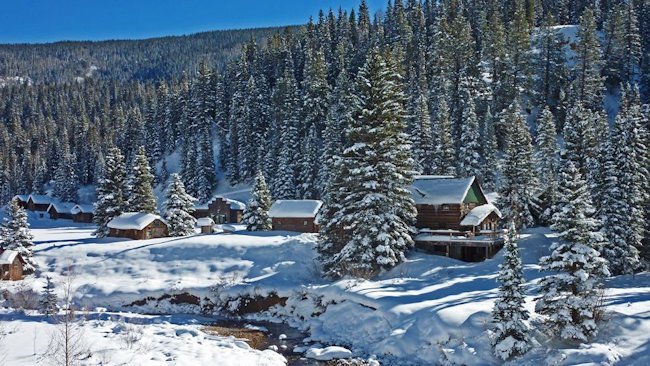 Get your New Year off to a festive start at Dunton Hot Springs