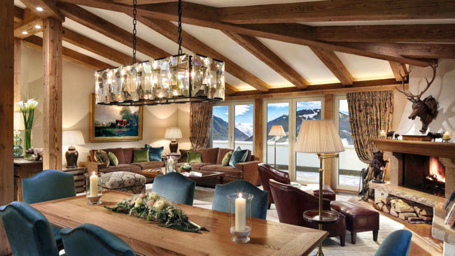 Gstaad Palace Completely Redesigns Penthouse Suite