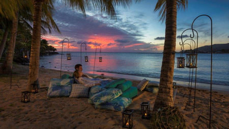 Pop the question (and the champagne!) at Antigua's Curtain Bluff