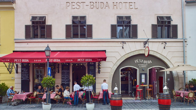 Pest-Buda, Hungary's Oldest Hotel Opened in 1696 Just Reopened
