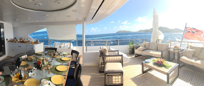 Fun in the Sun on Superyacht BINA