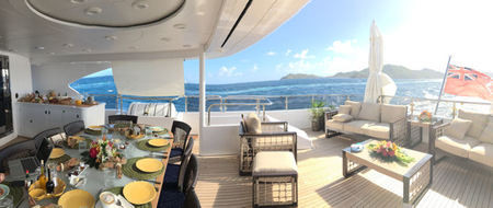 Fun in the Sun on Superyacht BINA