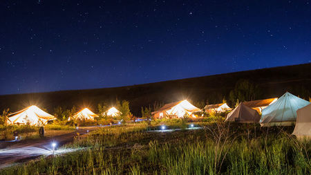 Glamping Solar Eclipse Package at Utah's Conestoga Ranch