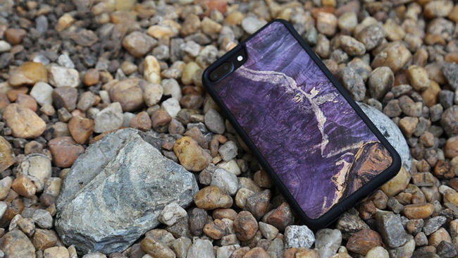 WUDlife - One-of-a-Kind Real Wood & Rock Phone Cases 