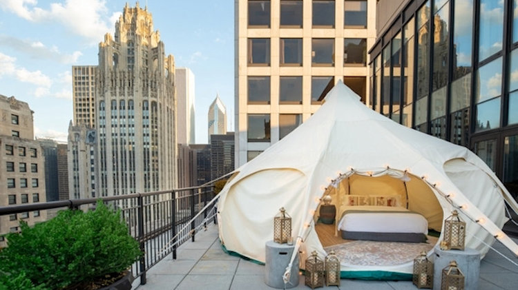 The Gwen Introduces Urban Glamping Experience in Chicago