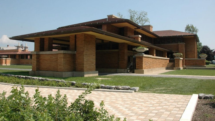 Frank Lloyd Wright's Martin House Now Open to Visitors in Buffalo, NY