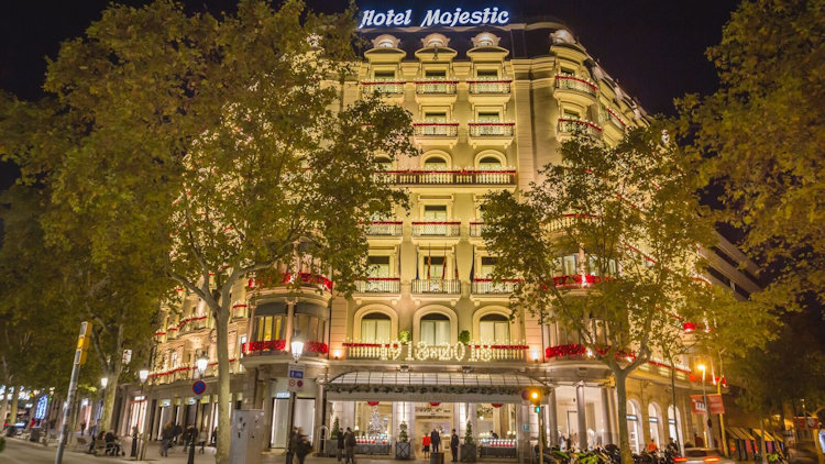 Spend the Holidays at Majestic Hotel & Spa Barcelona
