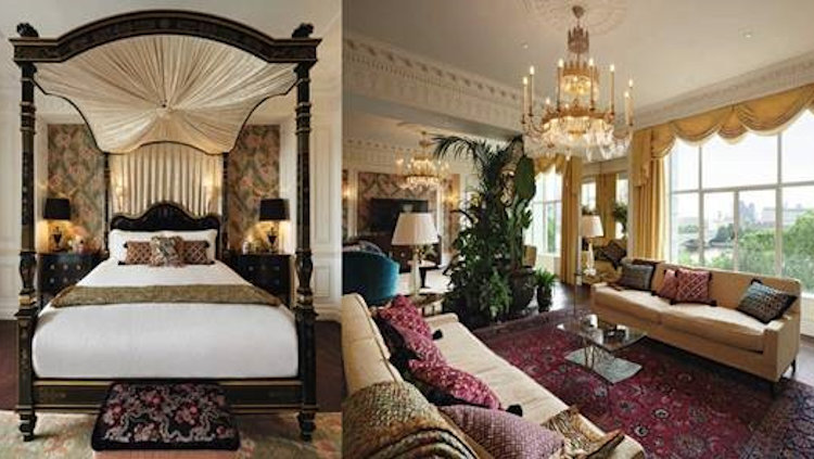 The Savoy’s Royal Suite is transformed by Gucci and Christie’s 