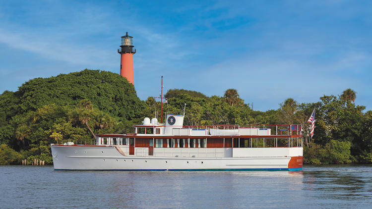 Historic Presidential Yacht, Honey Fitz, Sets Sail for Private Luxury Charters