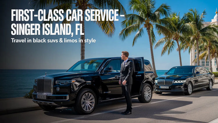 First-Class Car Service in Singer Island, FL: Travel in Black SUVs, Limos & Style
