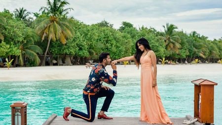 From the Amalfi Coast to the Maldives: Why East-West Engagement Rings Are Made for Destination Proposals