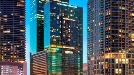 JW Marriott Marquis Miami, One of the top high-tech hotels in the country