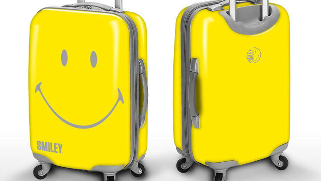 Smiley Â® Luggage Spreads Good Times Everywhere It Travels