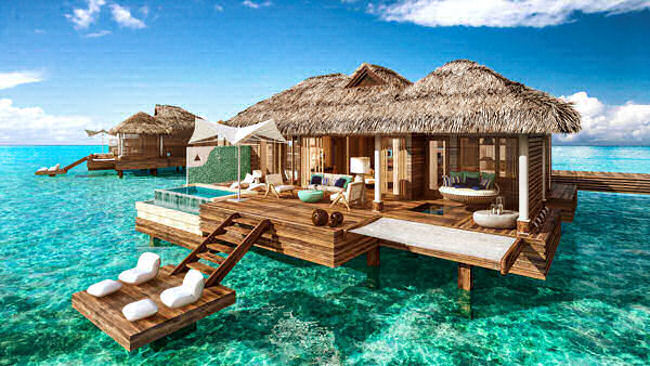Sandals Offers the Caribbean's First Over-the-Water Suites