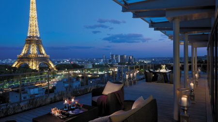 Shangri-La Hotel, Paris Launches Terrace Pop-Up Bar Overlooking the Eiffel Tower