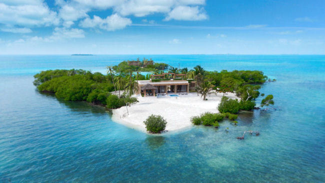 Gladden Caye, The World's Most Private Island