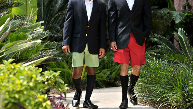 Bermuda Shorts All Year Long at Fairmont Southampton